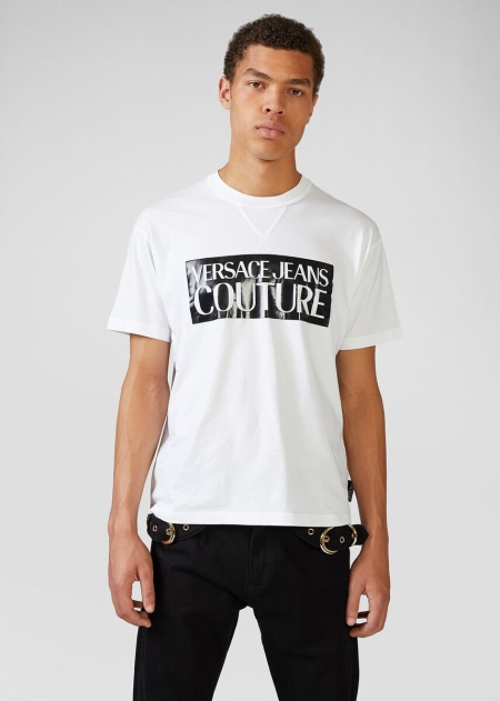 Versace Logo T-shirt Herr - 608927WMO